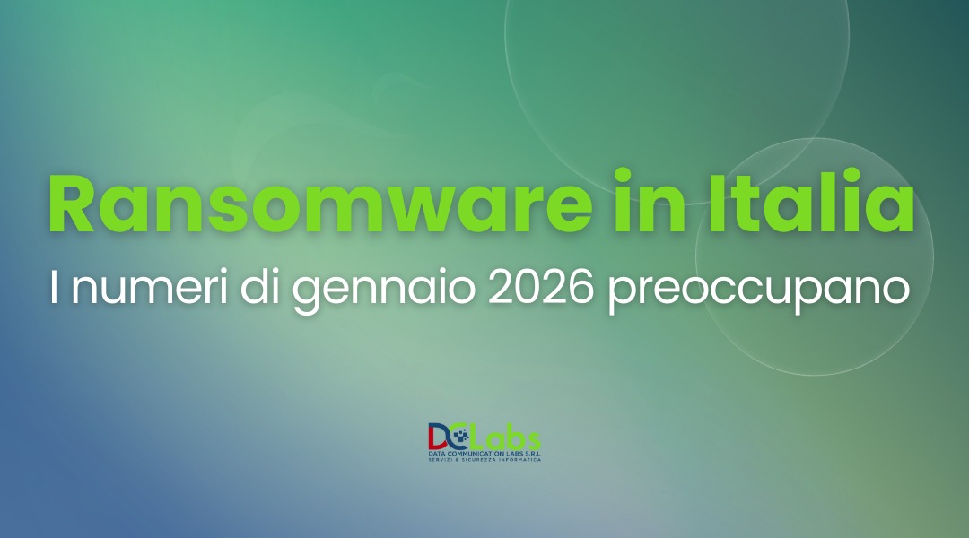 Ransomware in Italia: i numeri di gennaio 2026 preoccupano